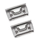 22mm Garmin Fenix 5/6 strap steel adapter connectors - Silver