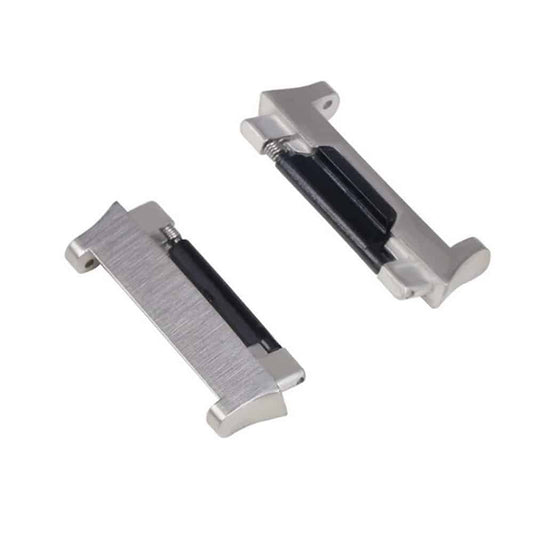 Fitbit Ionic strap stainless-steel adapter connectors - Silver