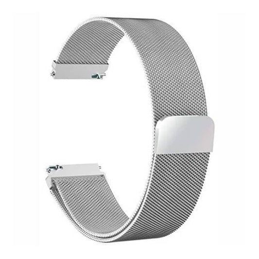 20mm Universal Milanese Band (M/L) - Silver