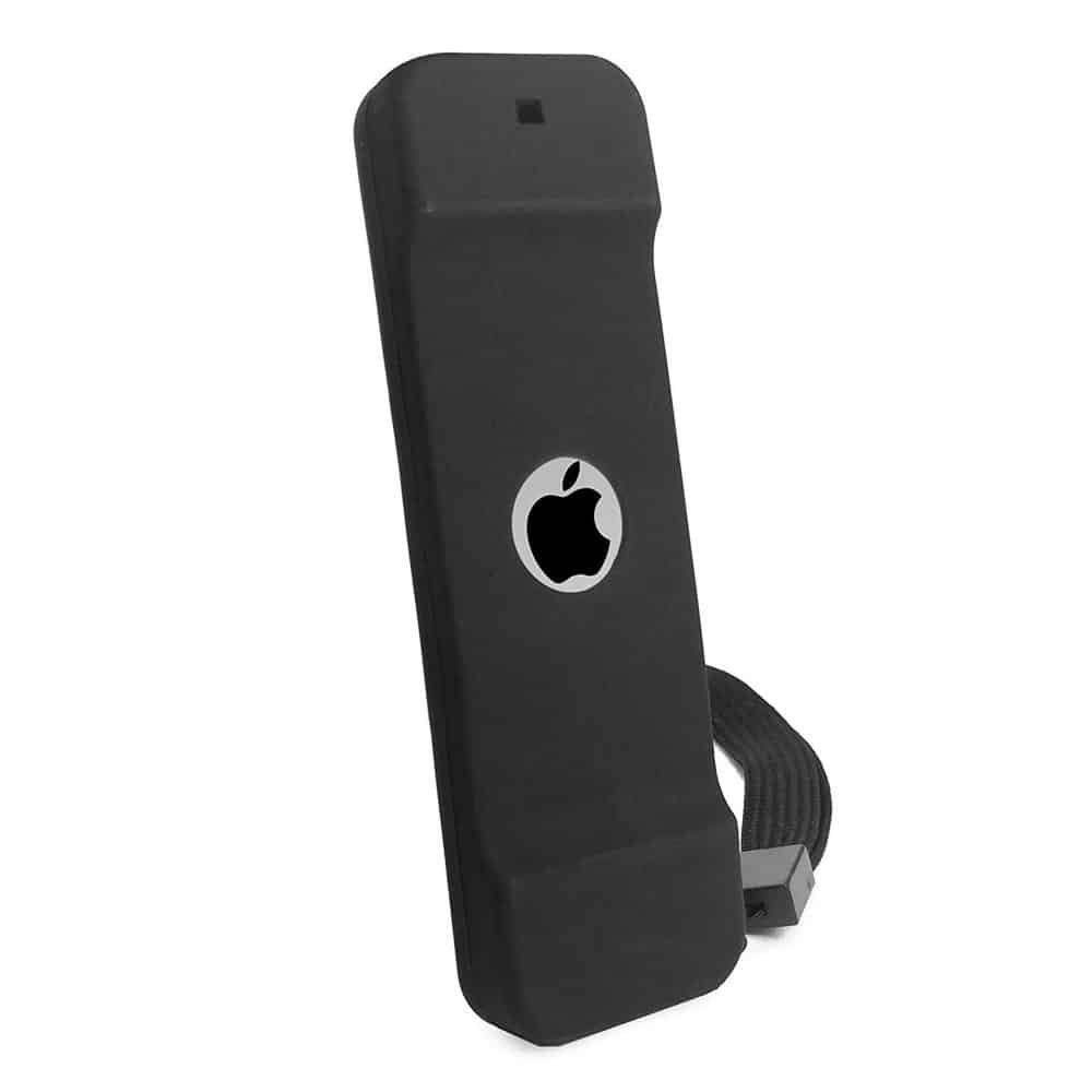 Silicone Remote Case for Apple TV 4K 32GB/64GB- Black x2  Combo