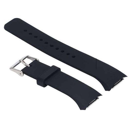 Samsung Gear S2 R720/R73 Silicone Strap  - Black