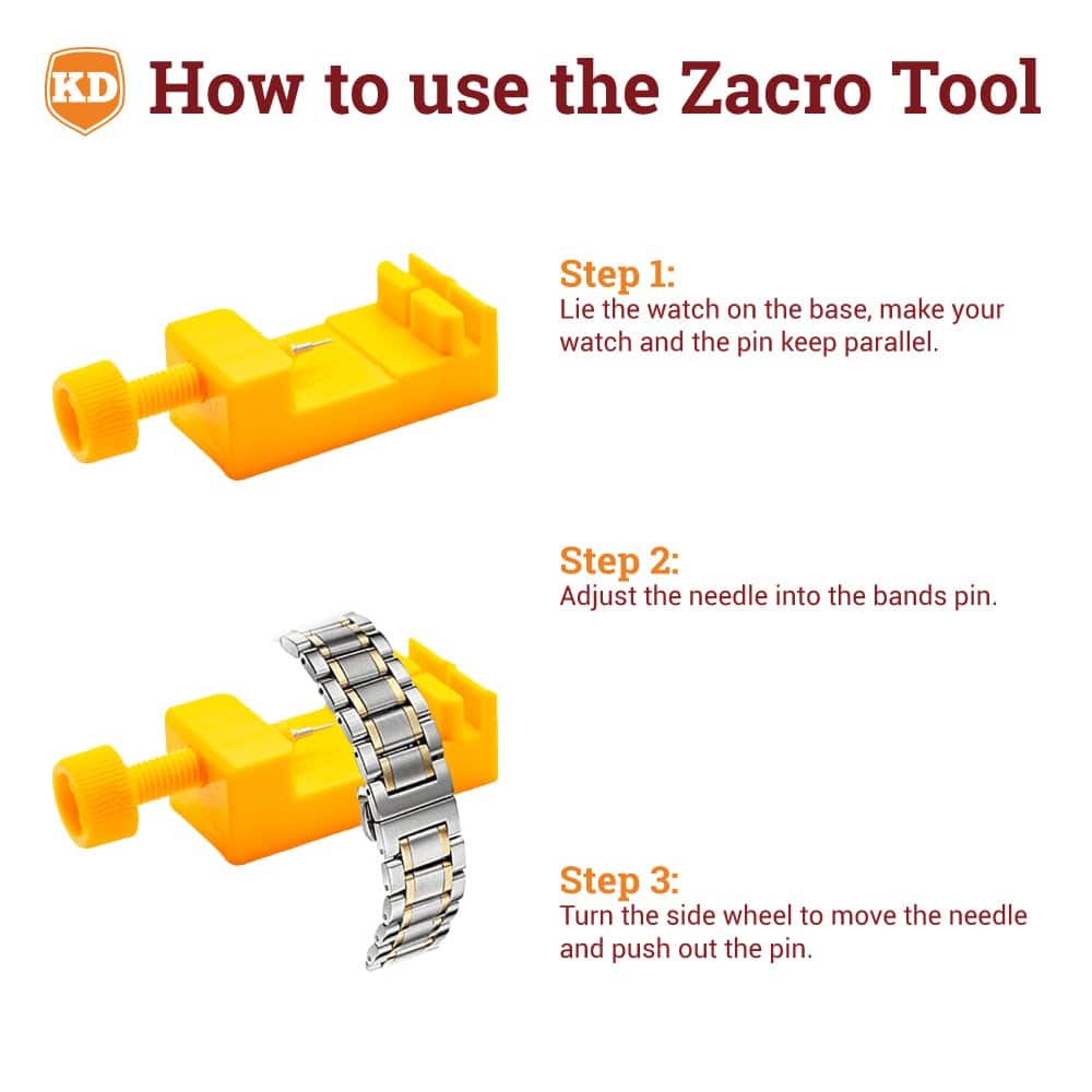 Universal Watch Band Strap Repair Link Removal Tool T-Strap