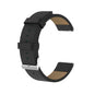 PU Vegan Leather Strap for Fitbit Versa/ Versa 2 - Black - M/L