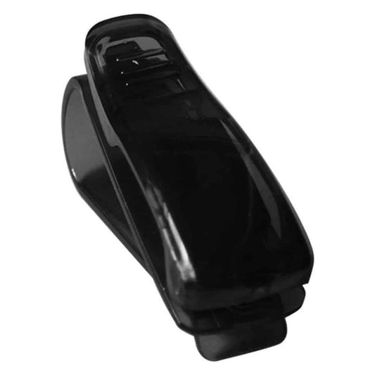 Car Visor Sunglasses & Ticket Credit Card Clip Holder (Black)