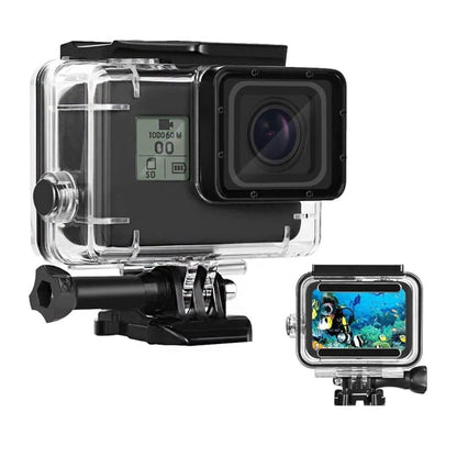 Action Mounts Waterproof Shell Housing with Base & Screw for GoPro Hero 5