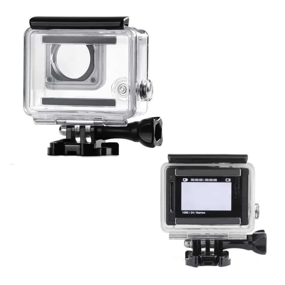 Action Mounts Waterproof Shell Housing with Base & Screw for GoPro Hero 5