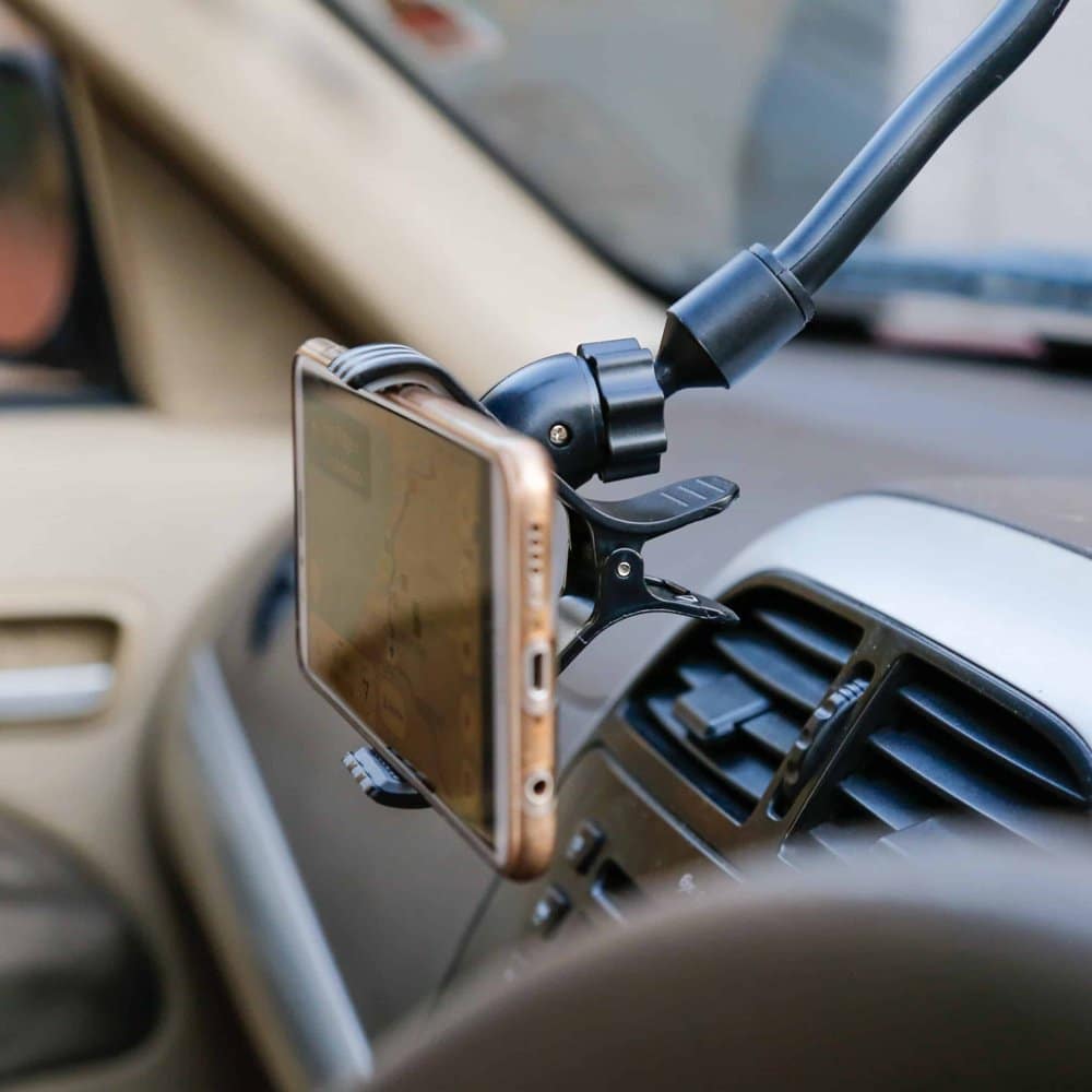 Action Mounts 360Â° Car Windshield Suction Grip Phone Mount Holder Stand