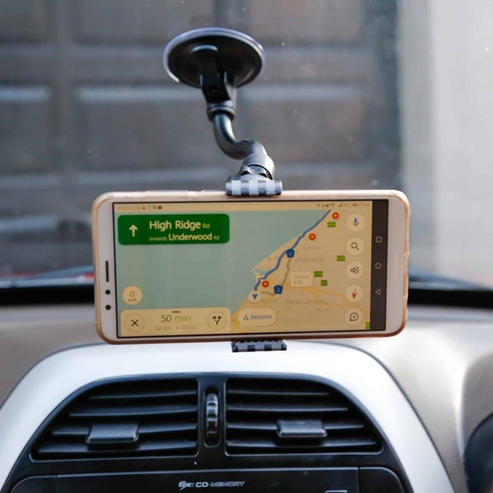 Action Mounts 360Â° Car Windshield Suction Grip Phone Mount Holder Stand