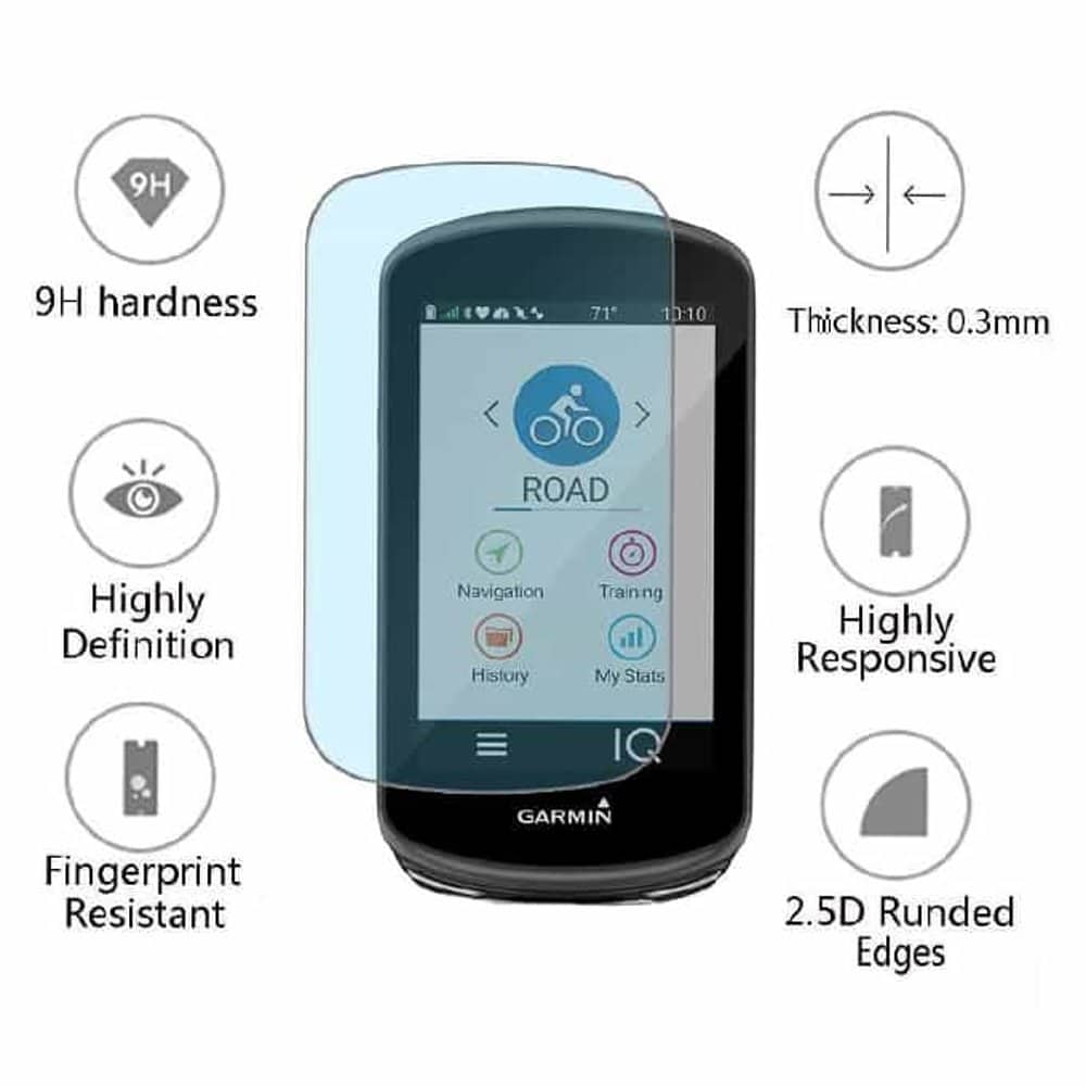 Tempered Glass Screen Protector for Garmin Edge 1030/ 1040