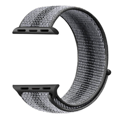 Velcro Nylon Strap for 38/40/41mm Apple watch - Black