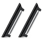 Replacement Lugs for 42mm 44mm Apple Watch- Black