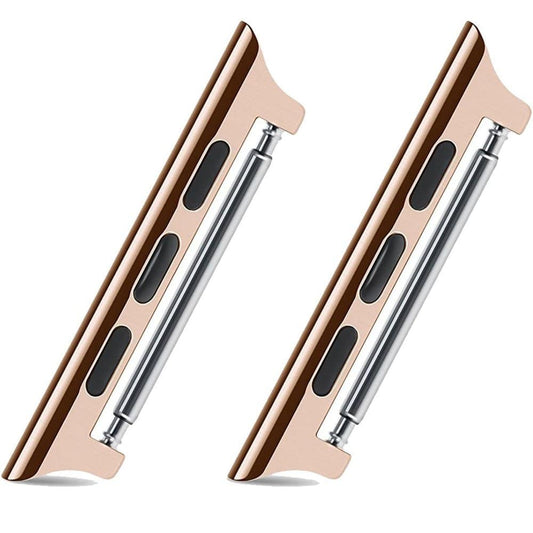 Replacement Lugs for 42mm 44mm Apple Watch- RoseGold