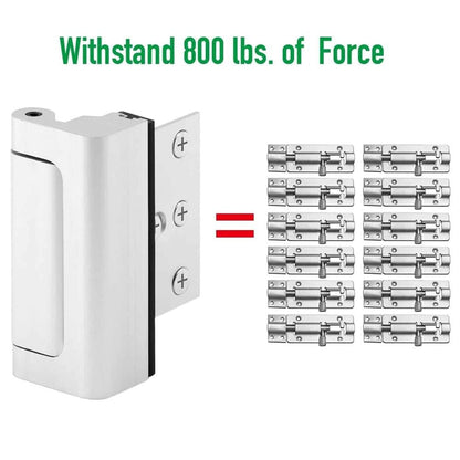 Easy Install Childproof Home Security Reinforced Door Lock x 2 Combo