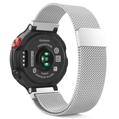 Milanese Loop Strap Garmin Forerunner 220/ 230/ 235- Silver