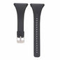 Silicone Strap for Polar FT4 FT7 S/M/L -Black
