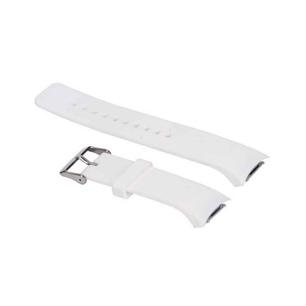 Silicone Strap for Samsung Gear S2 R720 R730 (S/M) - White