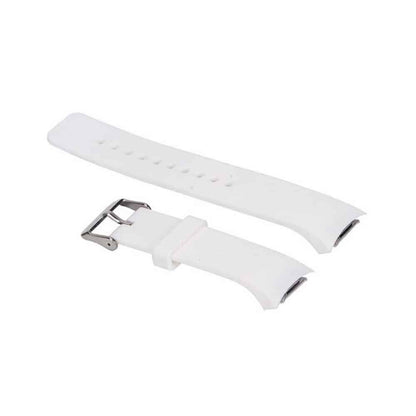 Silicone Strap for Samsung Gear S2 R720 R730 (S/M) - White