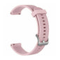 Silicone Quick Release Strap for Garmin Vivoactive 3/Forerunner 245/645/Venu/Suunto Fitness/Polar Ignite - Pink