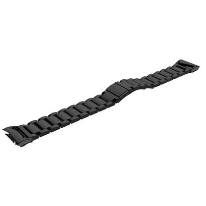18mm Stainless Steel Strap for Samsung Gear Fit 2 SM-R360- Black