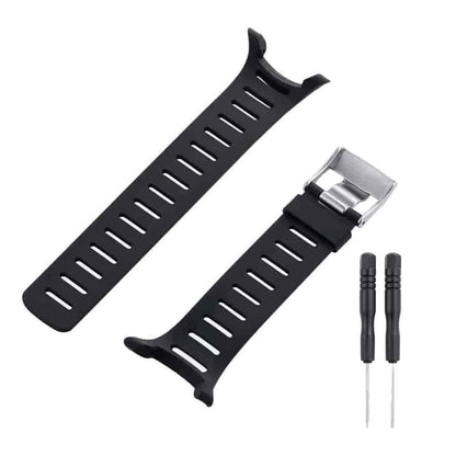 34mm Silicone Strap for Suunto T1/T1C/T3/T3C/T3D/T4C/T4D- Black