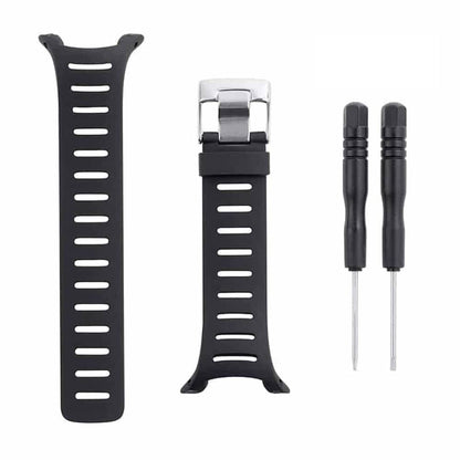 34mm Silicone Strap for Suunto T1/T1C/T3/T3C/T3D/T4C/T4D- Black