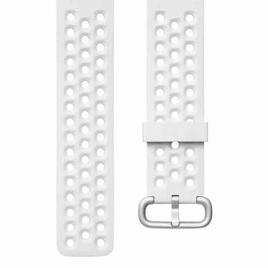 Fitbit Versa/Versa 2/Versa Lite silicone strap - White (S-M)