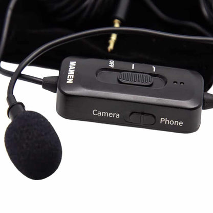 Omnidirectional Noise-Cancelling Wired Smartphone Microphone