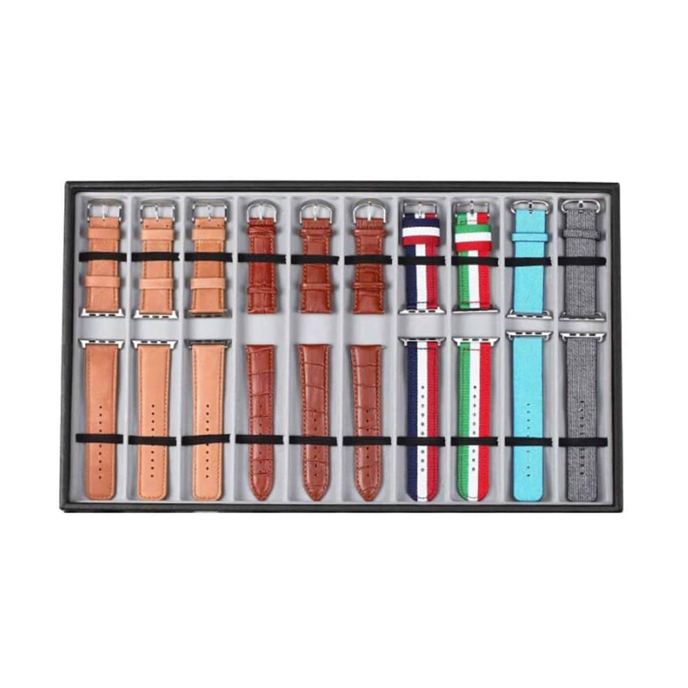 Storage Organizer Tray for Watch & Band Straps 10pc