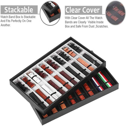 Storage Organizer Tray for Watch & Band Straps 10pc
