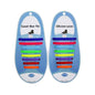elastic lazy no-tie silicone speed laces - Rainbow (Adults)