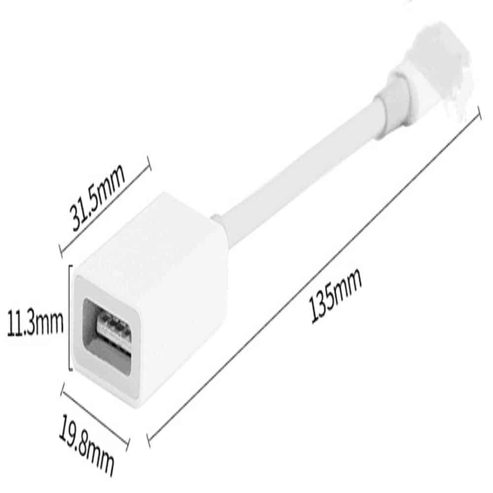 5 GBPS Fast USB-C to USB 3.0 Cable Adapter for MacBook Pro