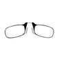 Pince Nez nose only reading glasses & case - (+1.5 strength)