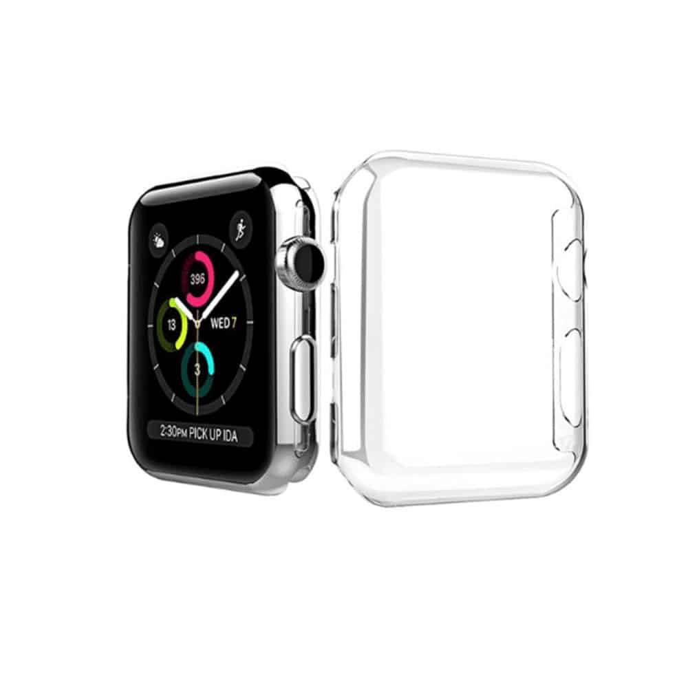 TPU Protective Screen Case for 42mm Apple Watch - Clear