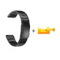 22mm Stainless Steel Strap w/ Tool for Garmin Fenix 5- Black