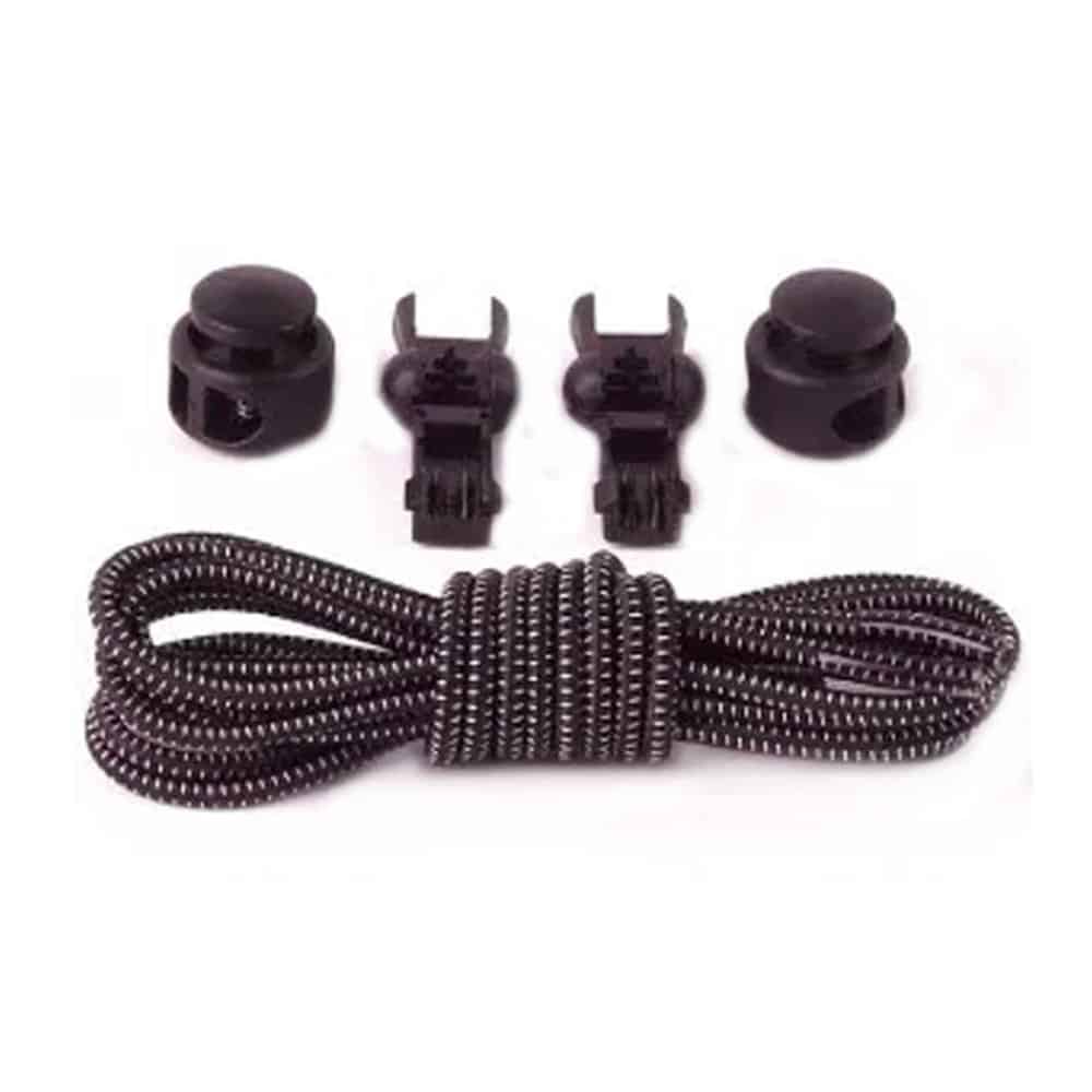 Lazy No-Tie Elastic Speed Shoelaces - Brown