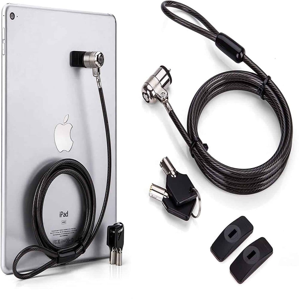 Anti-Theft Hardware Cable Lock- PC, Laptop, Tablet & Phone x5 Combo