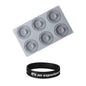 Non-Stick 3D Spiral Swirl Doughnut Silicone Baking Mould