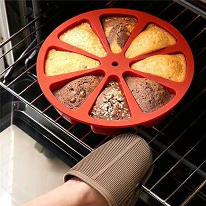 Triangle Dishwasher Safe Non-Stick Silicone Baking Cake Mould