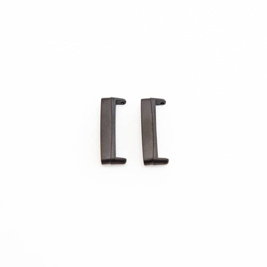 Stainless Steel Adapter Connectors for Fitbit Versa 3- Black