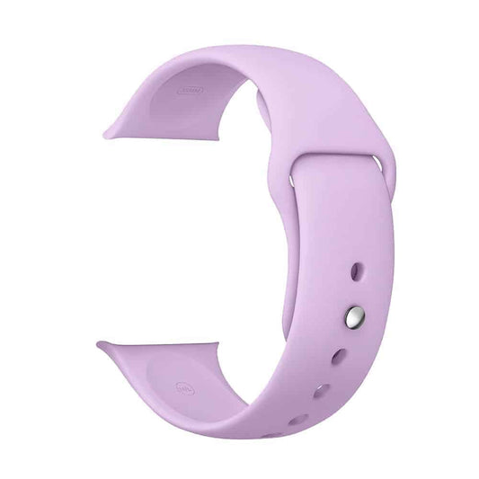 38/40/41mm Apple Watch silicone strap - Lavender (M-L)