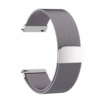 Suunto 9/9 Baro/Suunto7/ D5 Watch 24mm Replacement Band- Silver