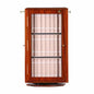 84 Compartment Watch Strap Wooden Cabinet Lockable Display Organizer