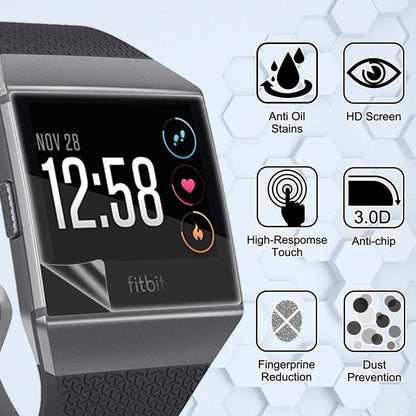 34mm Tempered Glass Screen Protector for Fitbit Ionic