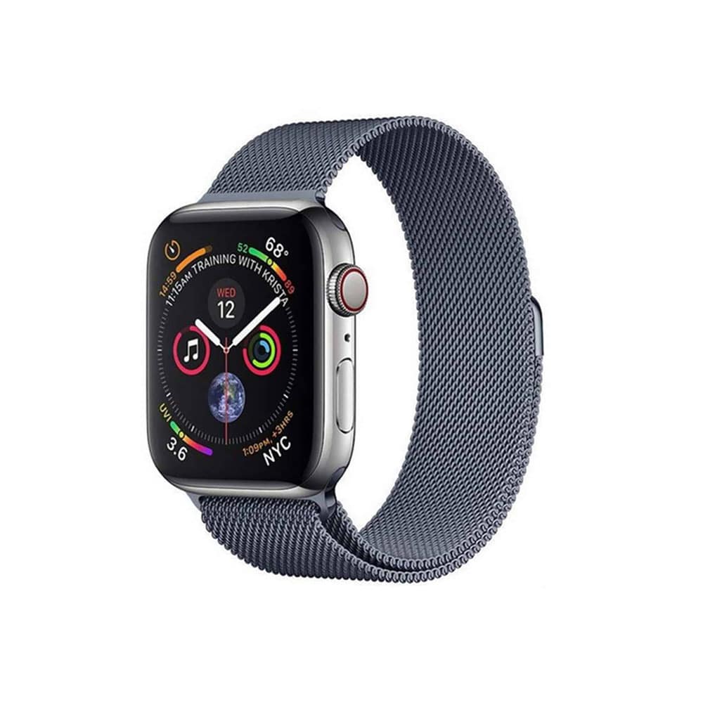 Stainless Steel Milanese Loop Strap for 42/44/45/49mm Apple Watch- Retro Gold