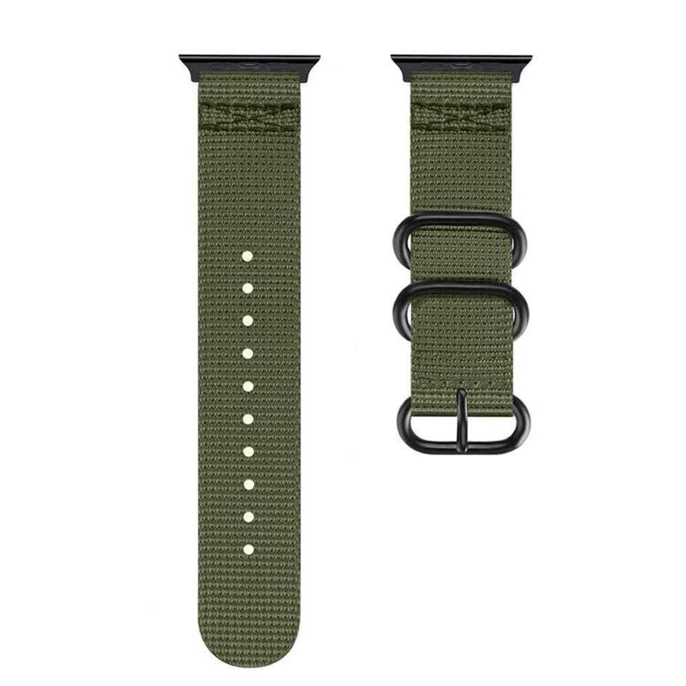 42/44/45/49mm Apple Watch nylon strap - Green