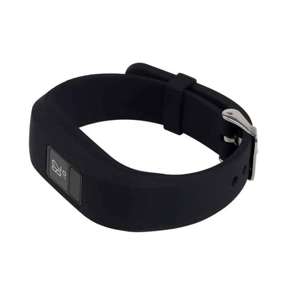 Replacement Silicone Strap for Garmin Vivofit 3/Vivofit JR- Black (Kids XS)
