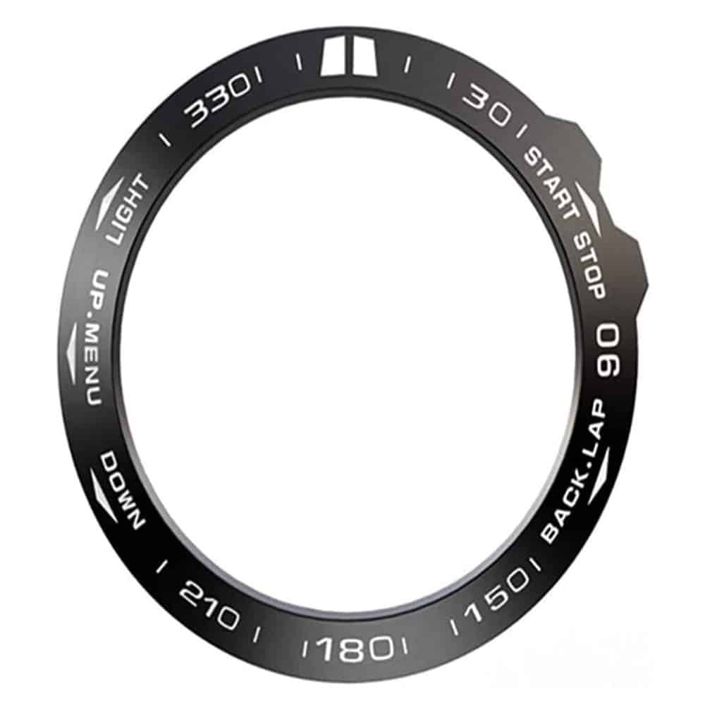 Garmin Fenix 5X stainless-steel watch bezel - Black