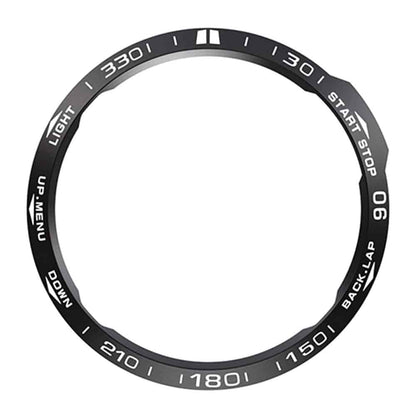 Garmin Fenix 6X stainless-steel watch bezel - Black