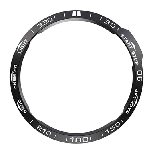 Garmin Fenix 6X stainless-steel watch bezel - Black