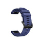 20mm Garmin Fenix 5S/6S Silicone Strap- Navy Blue (Adjustable S-M-L)
